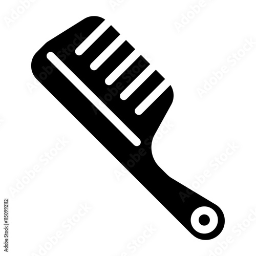 Comb Solid Icon