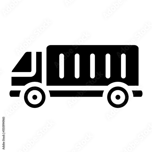 Freight Solid Icon