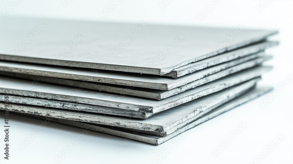 drywall sheets stacked isolated on white background drywall sheets stacked isolated on white background