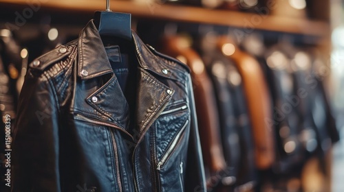 Genuine Leather Jacket: A Classic Style photo