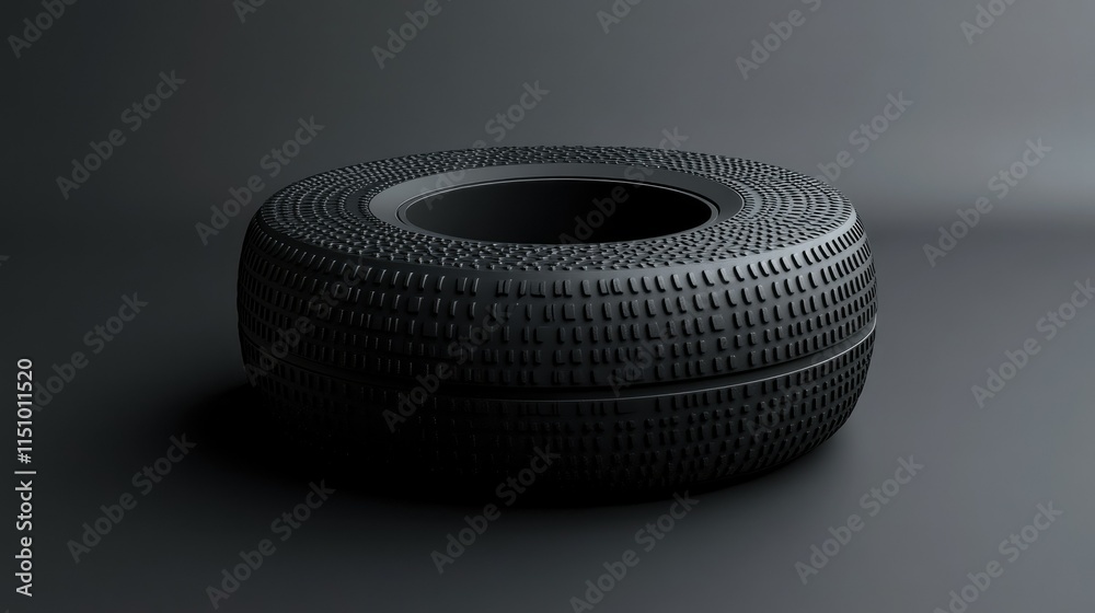 Black Tire Minimalist Photography: A Study in Texture and Form Black Tire Minimalist Photography: A Study in Texture and Form