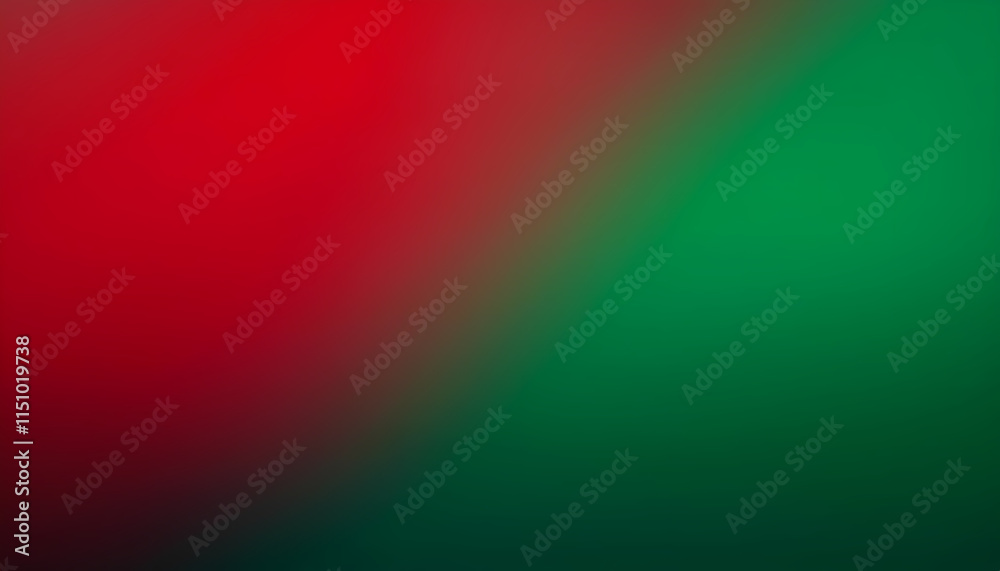 Fototapeta premium Red and Green Gradient Background Abstract Blurred Texture for Design Projects