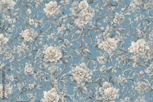 Blue vintage background