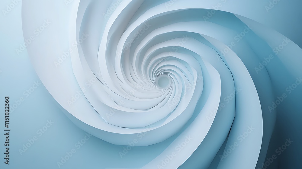 Abstract swirl tunnel. Abstract swirl tunnel.
