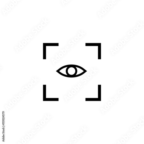 eye scan icon