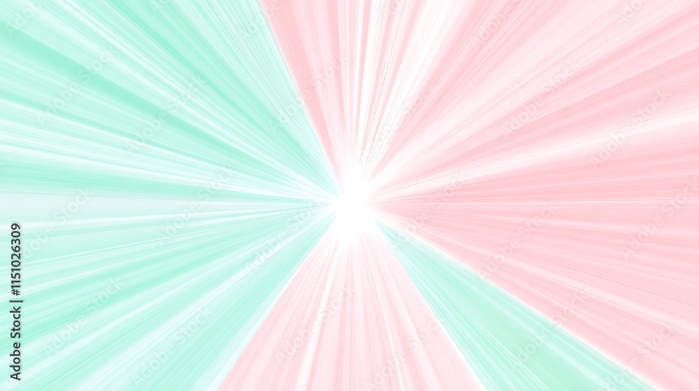 Pastel burst with light. Pastel burst with light.