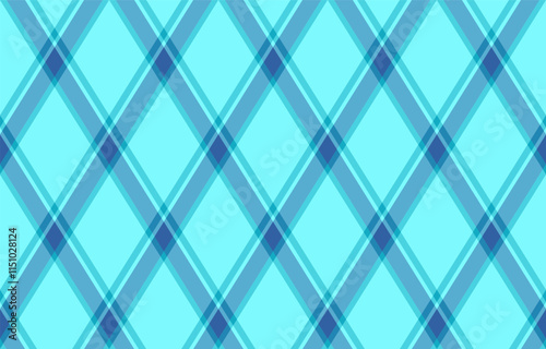 Argyle pattern of geometric rhombus. Harlequin check wallpaper design. Classic diamond shaped textile material for web background, print fabric clothing, sweater, wrapping paper, gift card, invitation