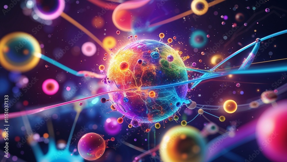 Colorful Abstract Visualization Colorful Abstract Visualization