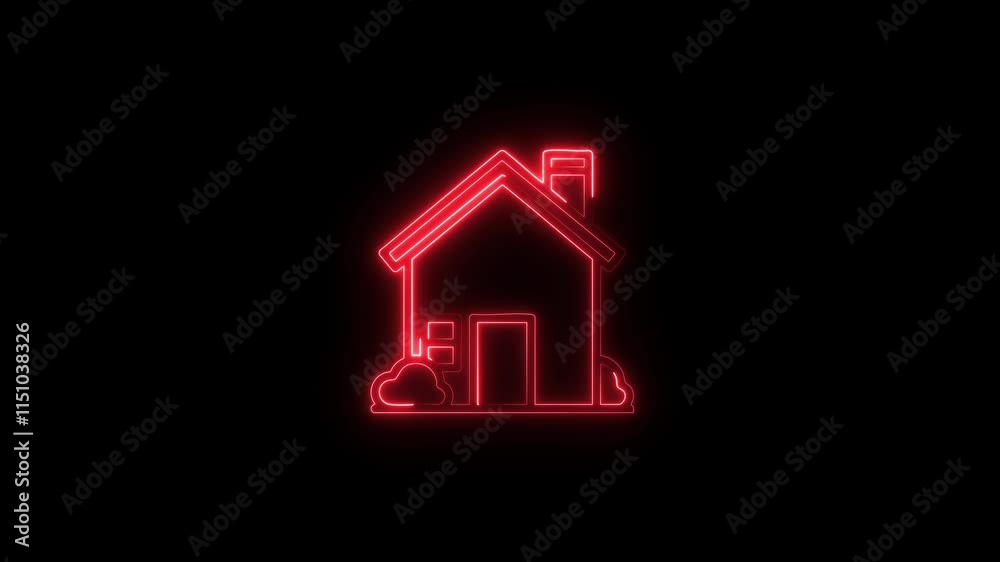 Beautiful home icon animation on black background, Neon glowing home icon animation on black background., Glowing neon home button icon animation, Homepage icon neon glowing animation Beautiful home icon animation on black background, Neon glowing home icon animation on black background., Glowing neon home button icon animation, Homepage icon neon glowing animation