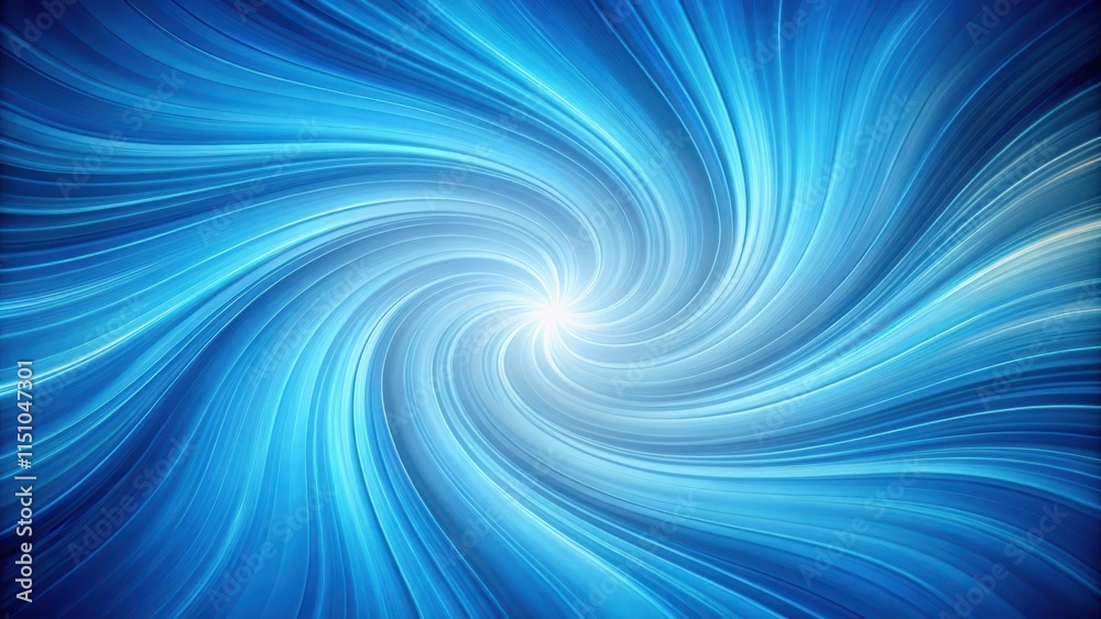 Fototapeta premium Abstract blue background with a swirl pattern , abstract, blue, background, texture, design, elegant, smooth, artistic