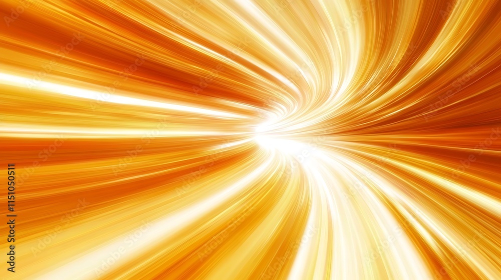 Abstract orange and yellow swirling light trails. Abstract orange and yellow swirling light trails.