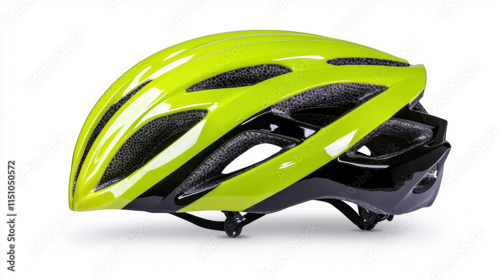 Bright aerodynamic cycling helmet designed for safety and performance Bright aerodynamic cycling helmet designed for safety and performance