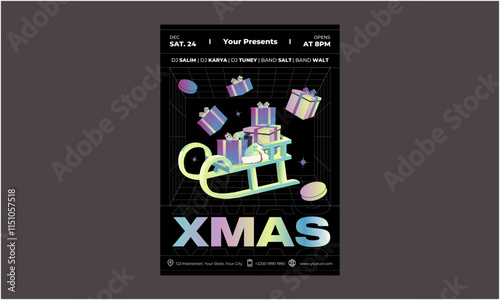 Christmas Party Flyer