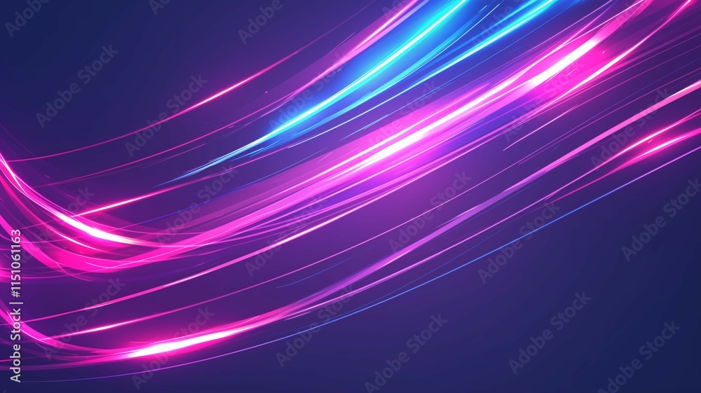 Fototapeta premium 抽象的な波の背景画像