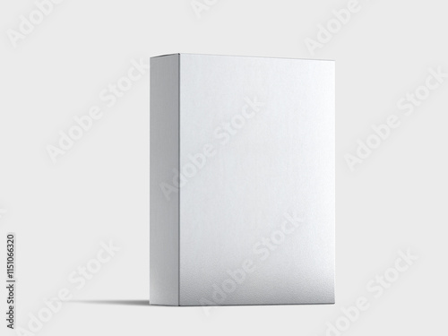 Box Mockup, 3D product packaging paper cardboard box, white blank boxes mockup,3d render