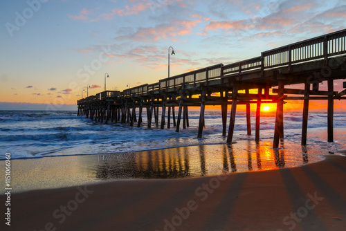 Sunrise at Sandbridge Beach