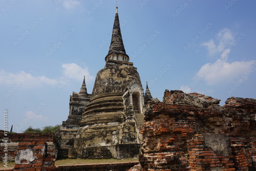 Fototapeta premium アユタヤ遺跡