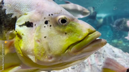 close up of a fish