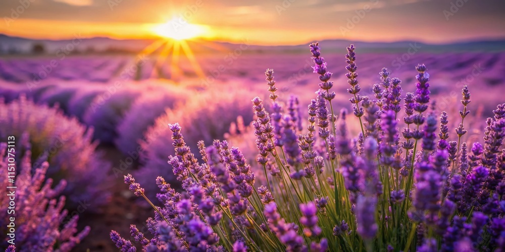 Beautiful Lavender Field - Rule of Thirds Photography Beautiful Lavender Field - Rule of Thirds Photography