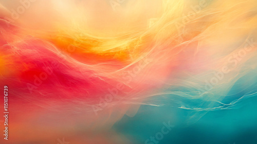 Dynamic abstract motion blur effects over bright colors digital art vibrant environment conceptual aesthetic photo