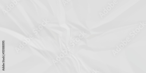 closeup isolated craft gray crease aged wrinkled ripped crumpled white paper parchment recycling rustic background.