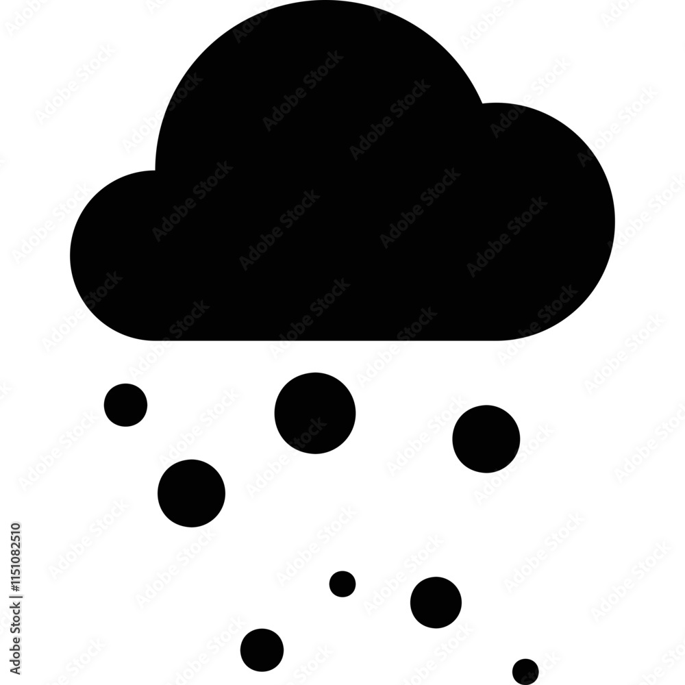 Simple vector icon cloud
Simple vector icon cloud