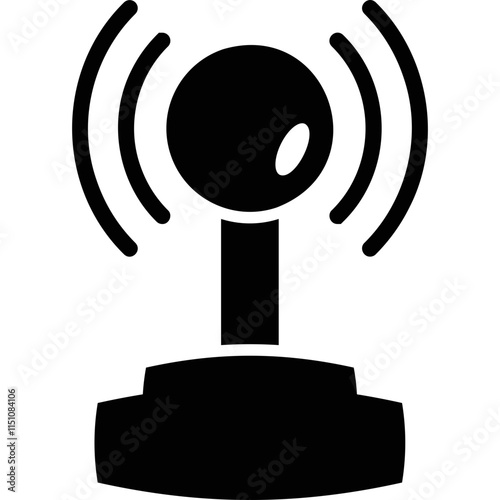 simple vector icon access point