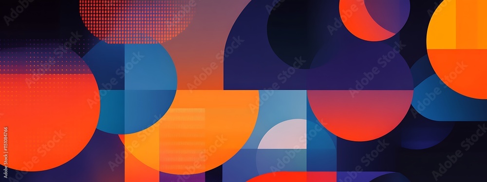 Abstract graphic shapes. Abstract graphic shapes.