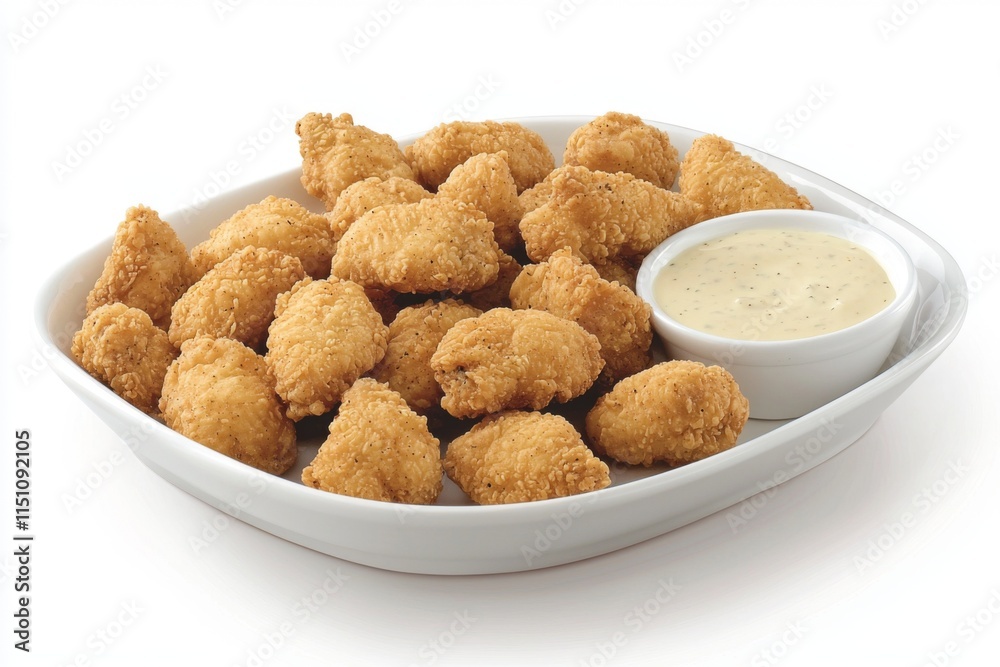 Crispy Chicken Wings with Ranch Appetizer Food Platter High Resolution Crispy Chicken Wings with Ranch Appetizer Food Platter High Resolution