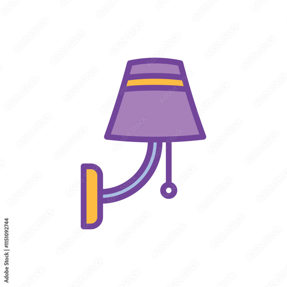 sleep lamp icon vector design template elegant style sleep lamp icon vector design template elegant style
