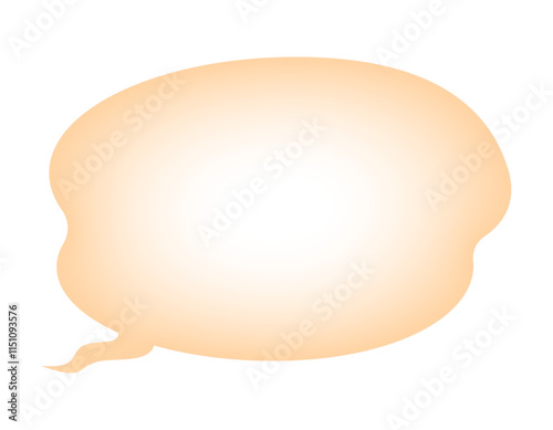 ホワっと暖かそうなモコモコした吹き出し　11