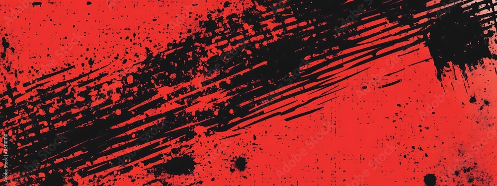 Red abstract ink texture. Red abstract ink texture.
