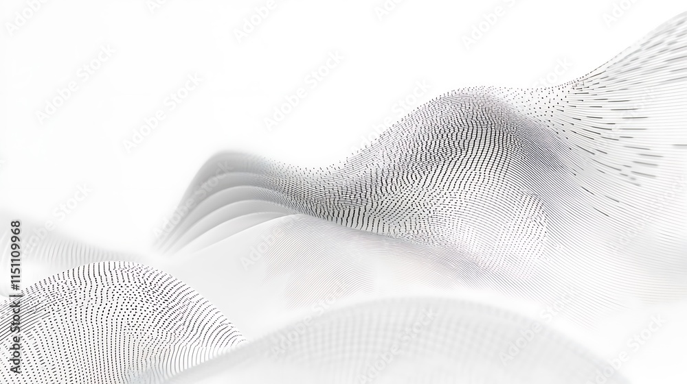 Abstract wavy lines design. Abstract wavy lines design.