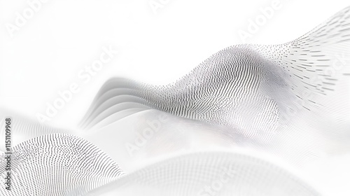 Abstract wavy lines design.