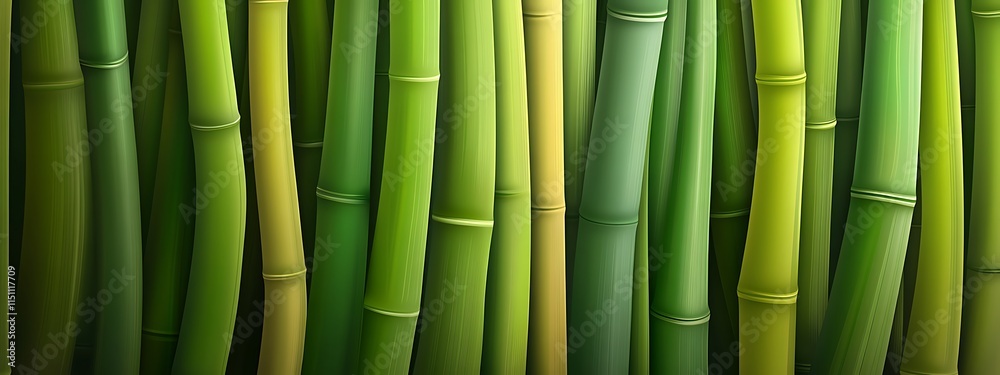 Fototapeta premium Bamboo stalks texture.