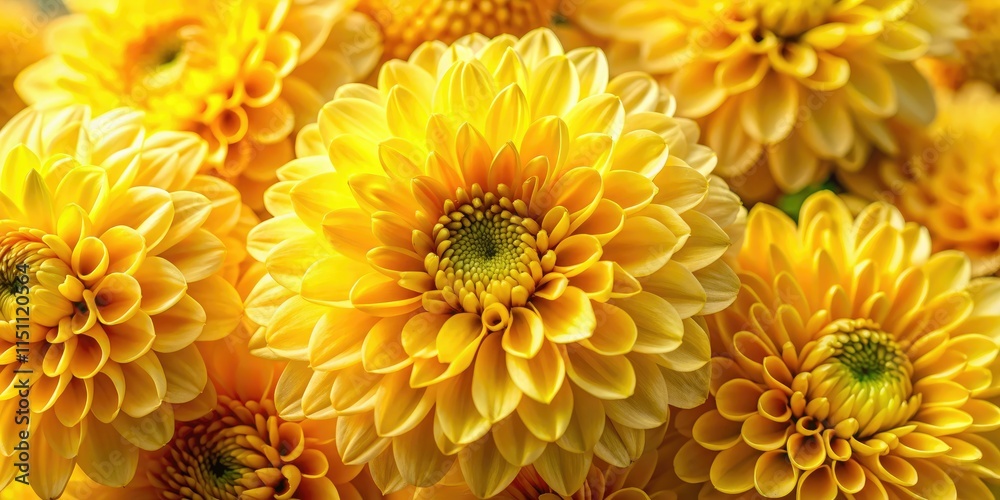 Stunning Yellow Flower Bouquet Macro Photography Decor Stunning Yellow Flower Bouquet Macro Photography Decor