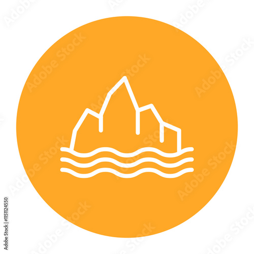 Arctic icon vector image. Can be used for Natural Resources.