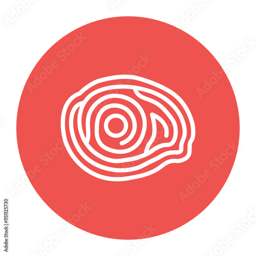 Ribeye Steak icon vector image. Can be used for Butcher.