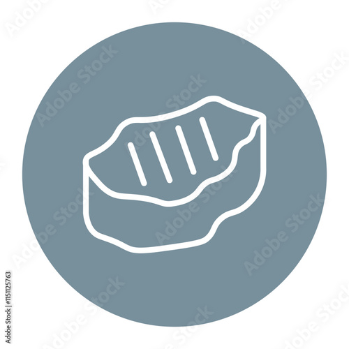 Skin icon vector image. Can be used for Butcher.
