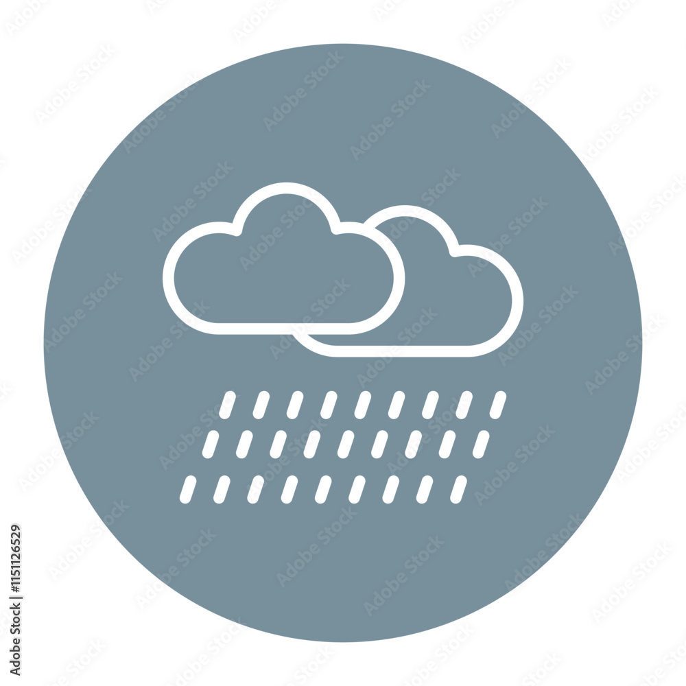 Rainy Season icon vector image. Can be used for Monsoon. Rainy Season icon vector image. Can be used for Monsoon.