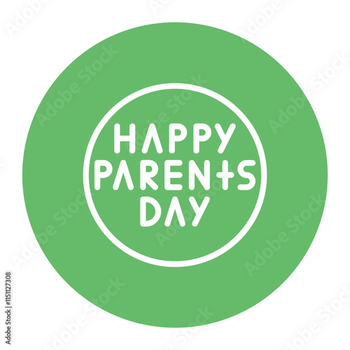 Grandparents Day icon vector image. Can be used for Grandparents.