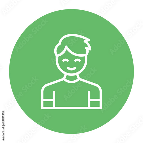 Grandson icon vector image. Can be used for Grandparents.