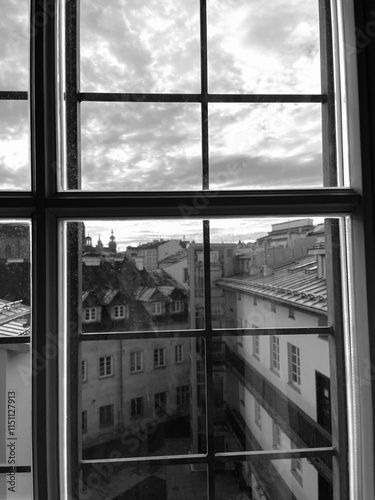 window in the old house