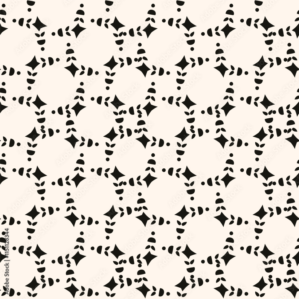 Abstract simple floral gothic style seamless pattern. Elegant minimal monochrome stylish background. Perfect for textile, fabric and fashion print. Abstract simple floral gothic style seamless pattern. Elegant minimal monochrome stylish background. Perfect for textile, fabric and fashion print.