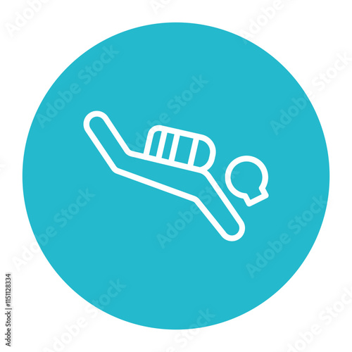 Scuba Diving icon vector image. Can be used for Recreations.
