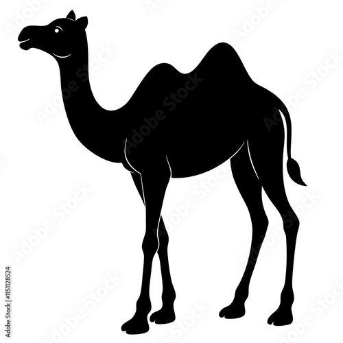Camel Silhouette vector illustration