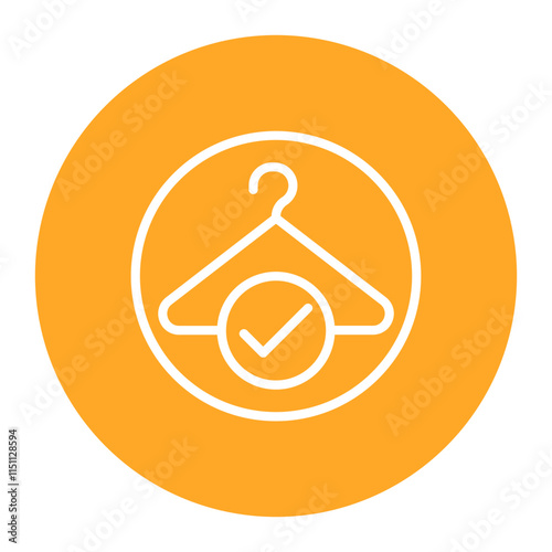 Coat Check icon vector image. Can be used for Nightclub.