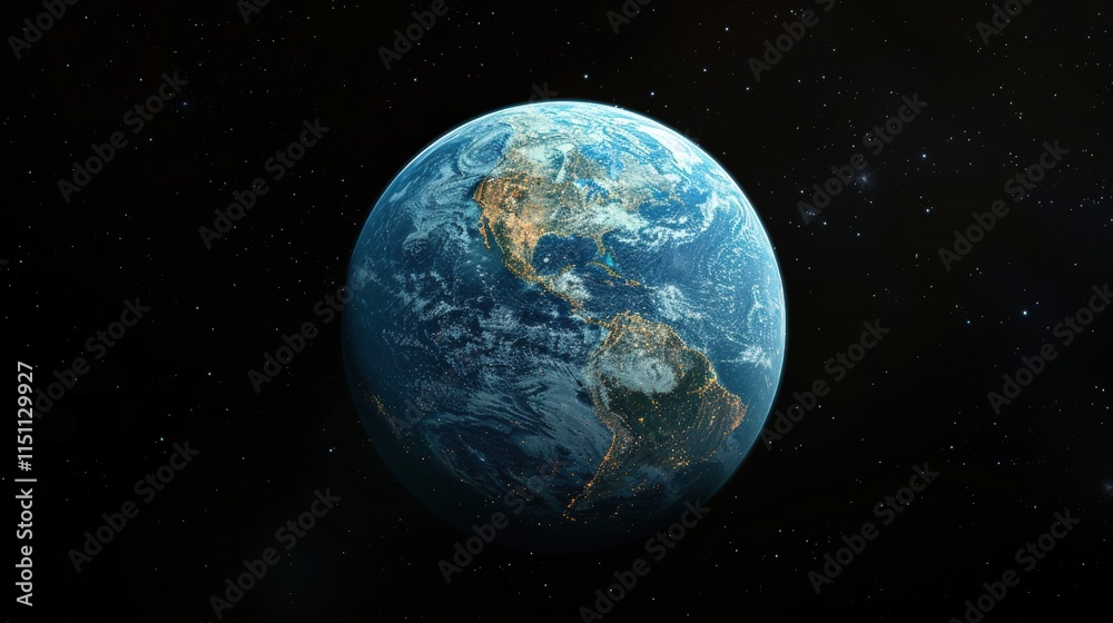 Earth photo taken from the universe Earth photo taken from the universe