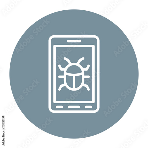 Bugging Device icon vector image. Can be used for Private Detective.