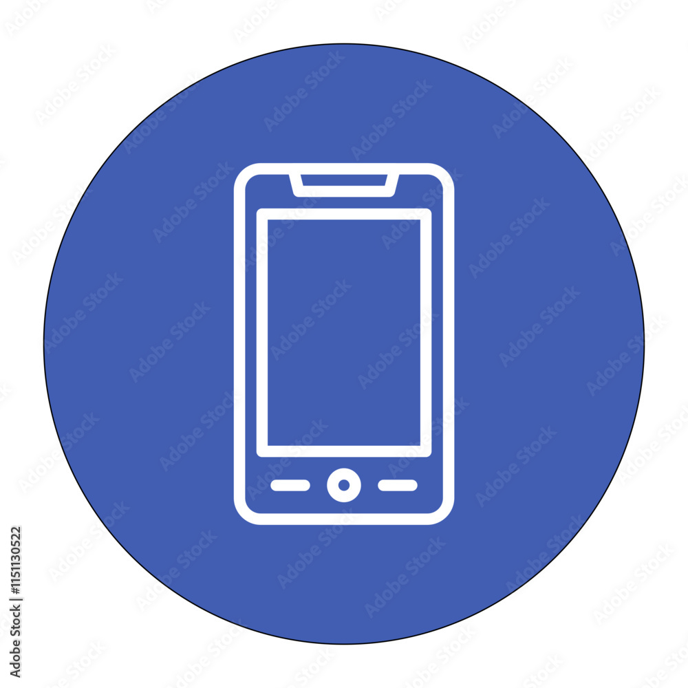Mobile Phone icon vector image. Can be used for Private Detective. Mobile Phone icon vector image. Can be used for Private Detective.